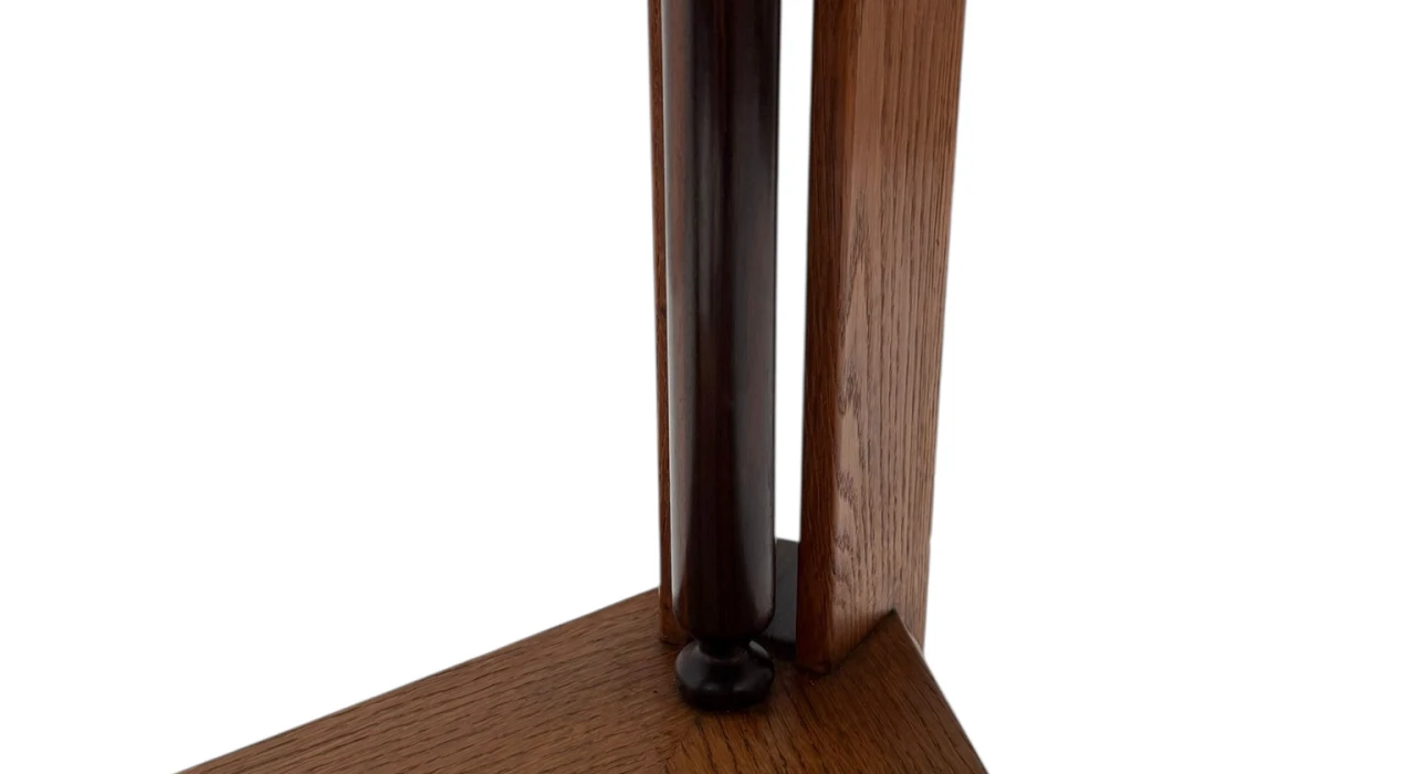 Art Deco Modernist Triangular Side Table by Anton Lucas, 1920s